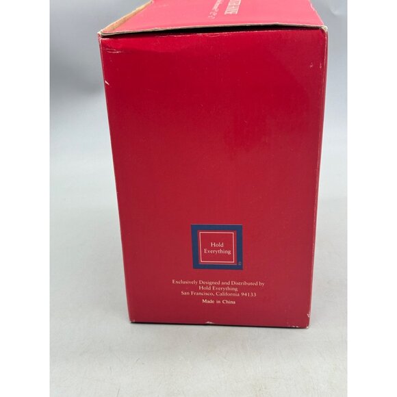 hold everything Winter House Christmas Stocking Holder Antiqued Polyresin READ - Picture 5 of 5